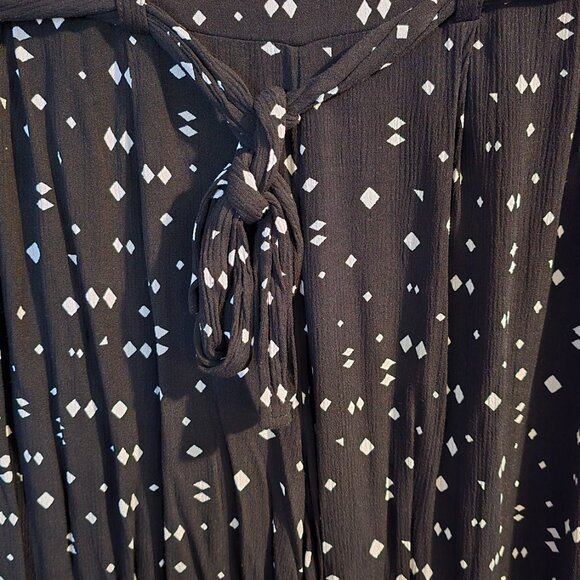 Torrid Pull-On Wide Leg Gauze High-Rise Smocked Waistband Pant- 0x - Picture 6 of 10